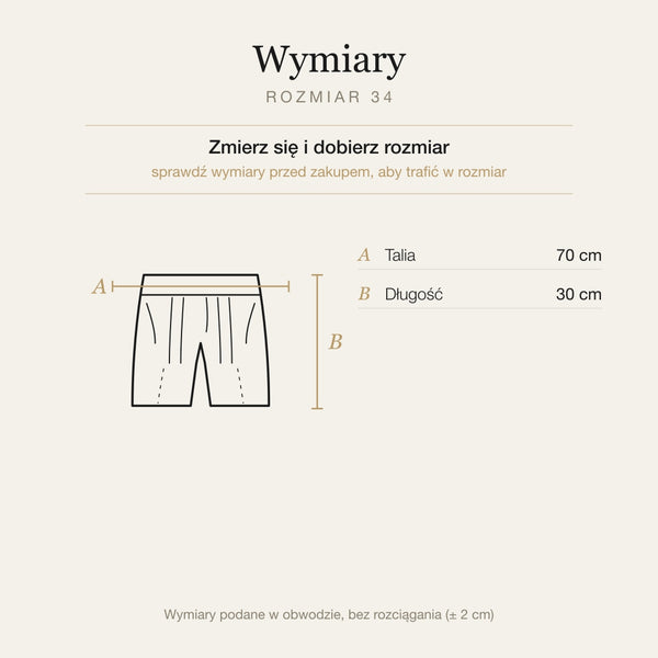 Wymiary produktu | Rozmiar: 34 |