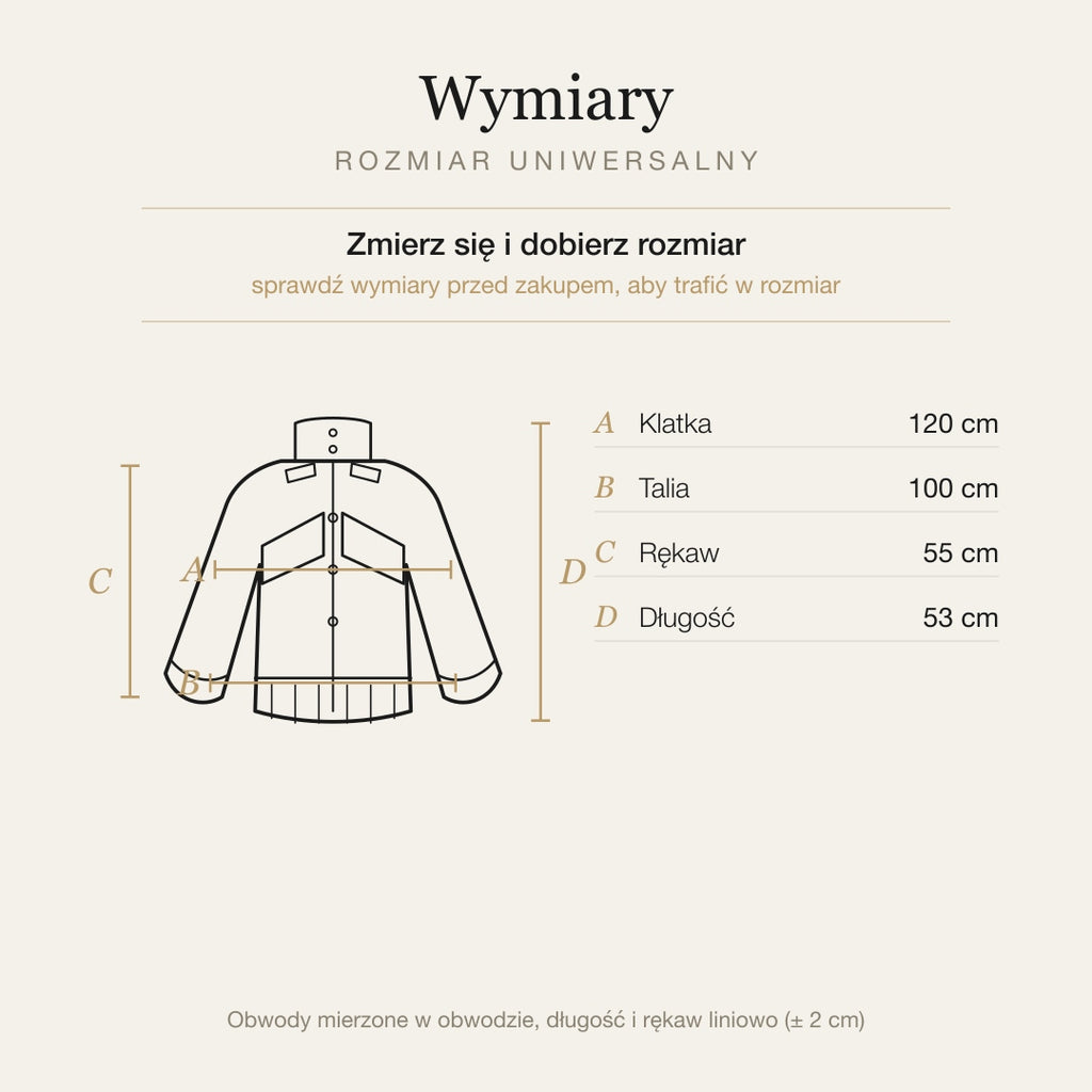 Wymiary produktu | Rozmiar: Uniwersalny