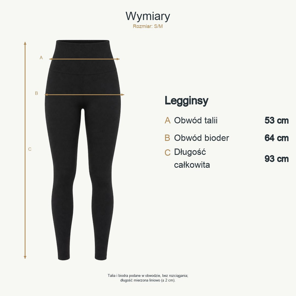 Wymiary produktu | Rozmiar: S/M