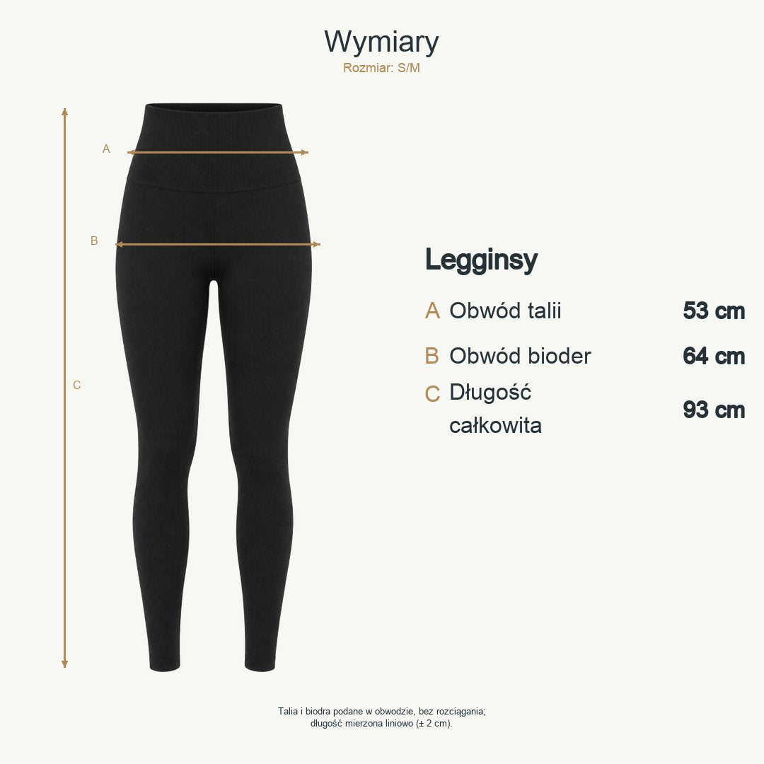 Wymiary produktu | Rozmiar: S/M