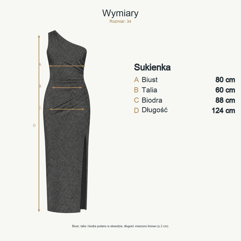 Wymiary produktu | Rozmiar: 34