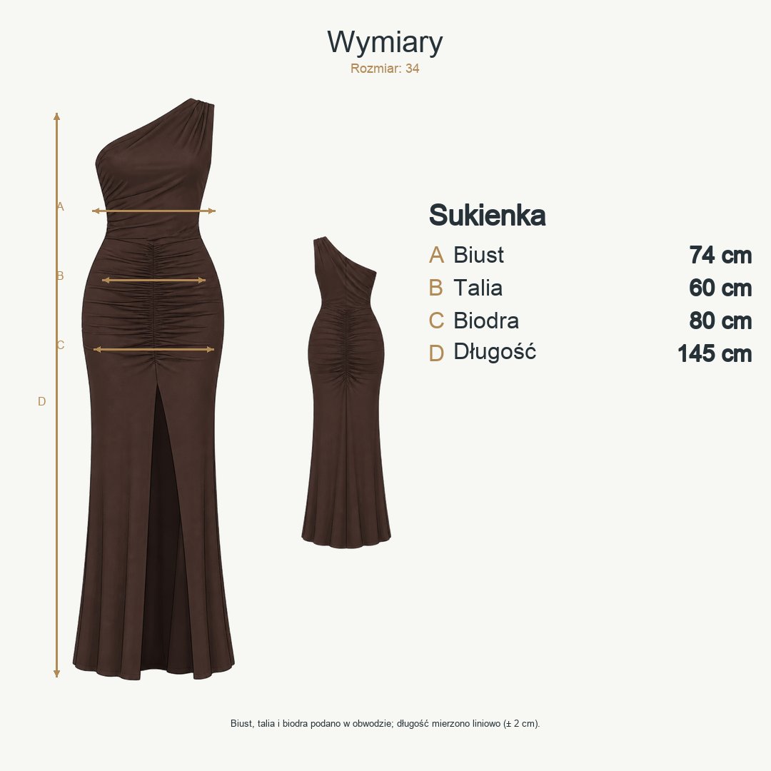 Wymiary produktu | Rozmiar: 34