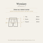 Wymiary produktu | Rozmiar: S |