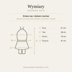 Cappuccino — wymiary produktu | Rozmiar: XS/S |