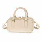 Latte torebka skórzana mini bostonka z paskiem crossbody, packshot