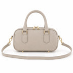 Marmo torebka skórzana mini bostonka z paskiem crossbody, packshot