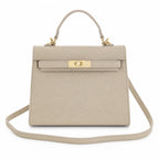 Marmo torebka skórzana kuferek z klapką i paskiem crossbody, packshot