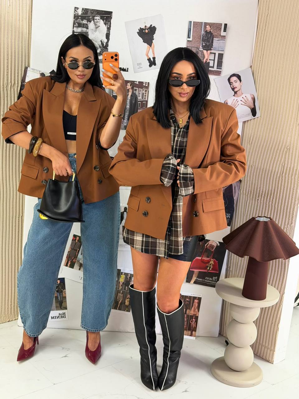 Carmel — marynarka w dwóch stylizacjach
