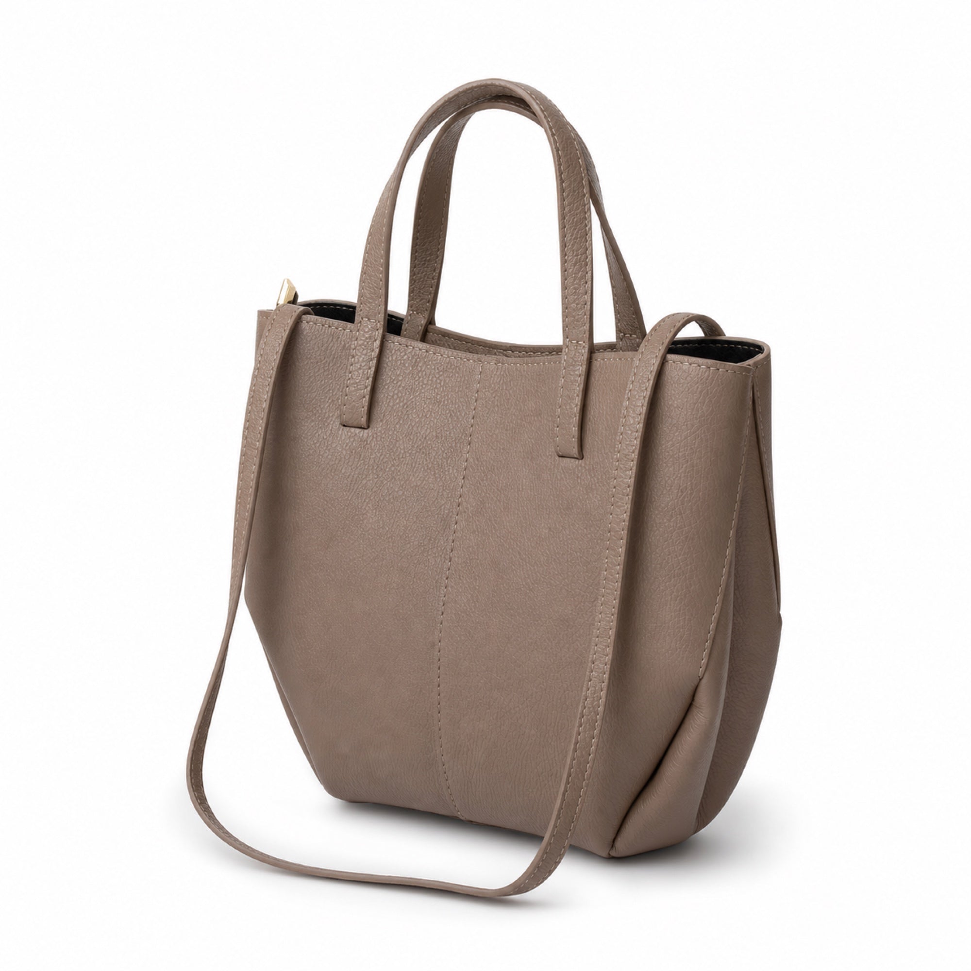 Cappuccino torebka shopper z organizerem, skos