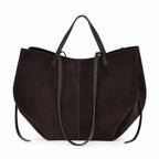 Czekoladowy torebka shopper XL, packshot