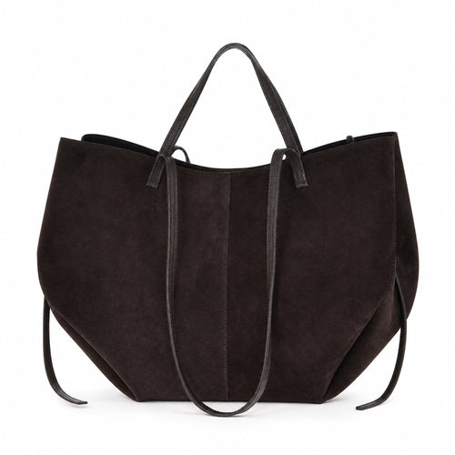 Czekoladowy torebka shopper XL, packshot