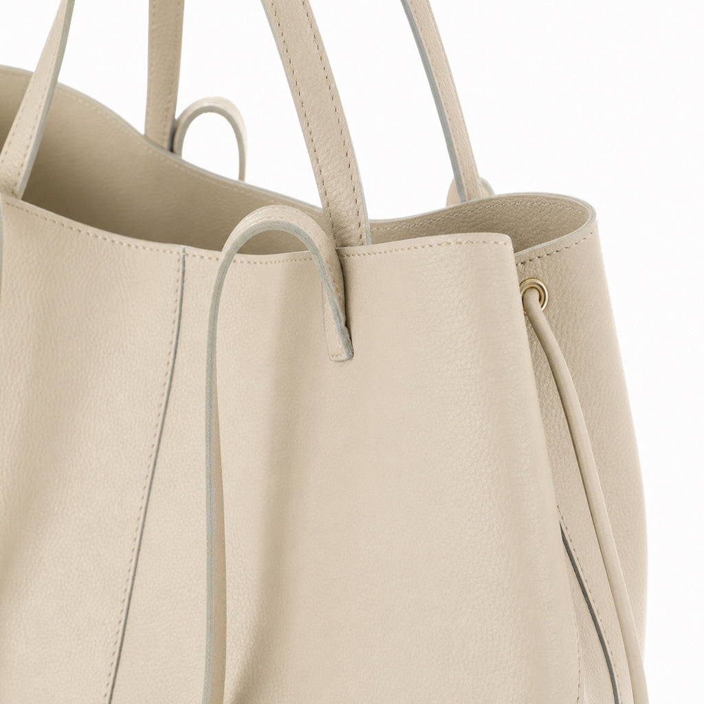 Latte torebka shopper XL, uchwyty i troczki