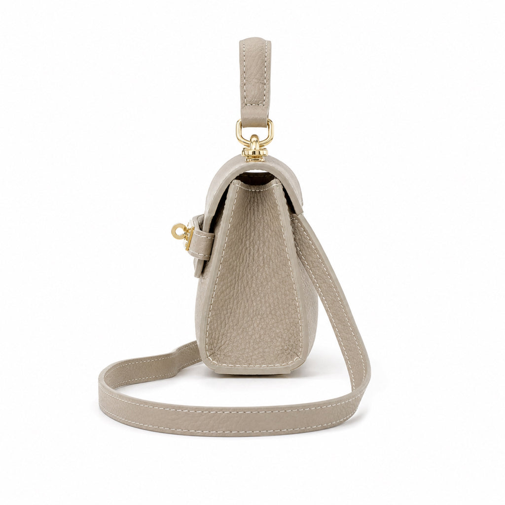 Marmo mini torebka z klapą Laura Biaggi, bok