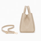 Latte torebka hobo z dwoma uchwytami, bok i gusset